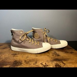 Brown/Dark Tan Converse , Size 9